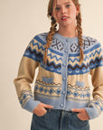 Blue Layne Cardigan