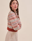 Sand Aqua Lakes Sweater