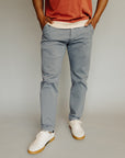 China Blue Saturday Twill Chino - Athletic Fit