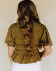Calvary Green Maxey Knit Top