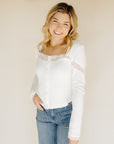 Ivory Let's Party Cardigan