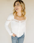 Ivory Let's Party Cardigan