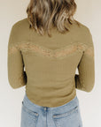 Gothic Olive Let's Party Cardigan