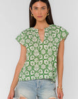 Juniper Green Indie Blouse