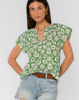 Juniper Green Indie Blouse