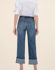Serenity Charlotte High Rise Roll Up Jean
