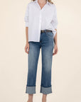 Serenity Charlotte High Rise Roll Up Jean
