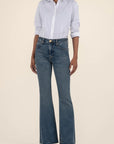 Debonairly Stella High Rise Fab Ab Flare