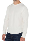 Cream Long Sleeve Crew Neck