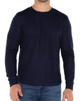 Navy Long Sleeve Crew Neck
