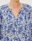 Blue Marguerite Mariah Top