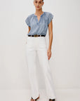Medium Cloud Wash Maribel Blouse