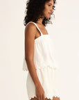 White Annecy Tank