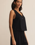 True Black Solace Jersey Top