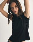 Black Tourist Tee