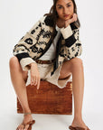 Neutral Combo Shelby Cardigan