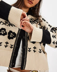 Neutral Combo Shelby Cardigan
