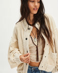 Ivory Tea Cute In This Cardigan