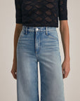 Santa Barbara The Mischa Super High Rise Wideleg Crop