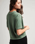 Sage Leaf Crop Tee