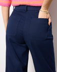 Timeless Navy Crop Wide Leg 2.0