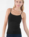 Black Ribbed Camisole