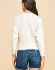 Ivory Dolman Sweater