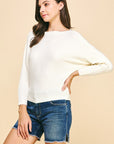 Ivory Dolman Sweater