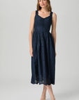 Navy Riesling Dress
