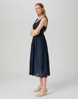 Navy Riesling Dress