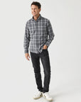 Pewter Timothy Plaid City Flannel