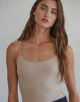 Light Taupe Take Care Cami