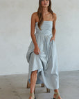 Dusty Blue  Promenade Dress