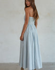 Dusty Blue  Promenade Dress