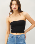 Black Bailey Bandeau Top