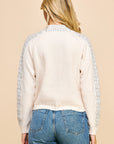 Heather Grey Alina Sweater Top