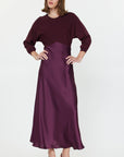 Boysenberry Midi Dress
