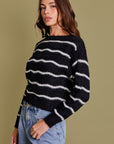 Black & White Amber Sweater