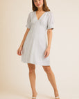 White Starlight Mini Dress