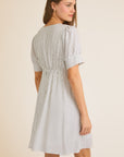 White Starlight Mini Dress