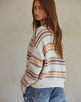 White Topanga Pullover