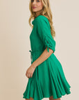 Green Pamala Mini Dress