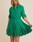 Green Pamala Mini Dress
