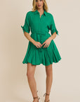 Green Pamala Mini Dress