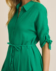Green Pamala Mini Dress