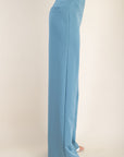 Blue High Waisted Pants