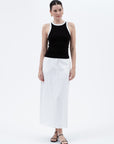 Black Calista Racerback Tank