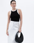 Black Calista Racerback Tank