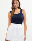 White Florence Mini Skirt