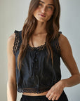 Black Whimsy Top